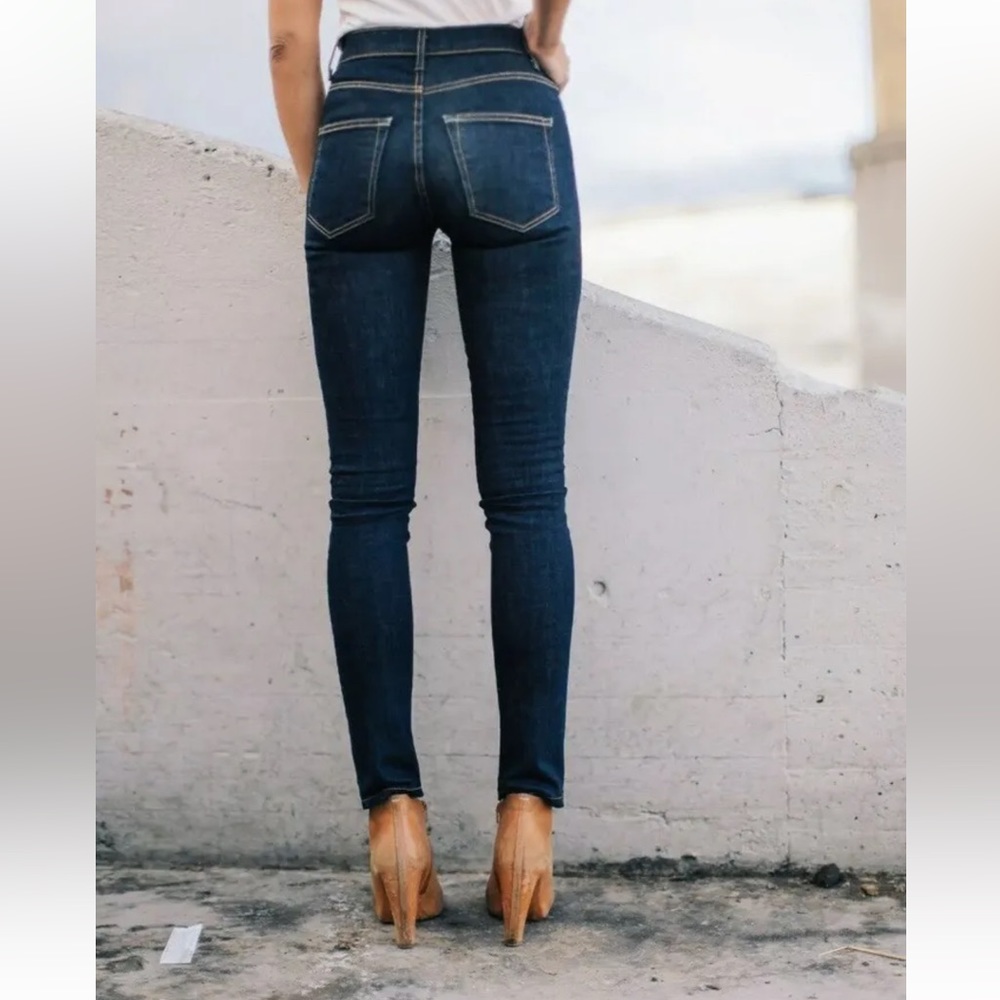 Imogene + Willie Slim Skinny Jeans, Dark Wash, size 27